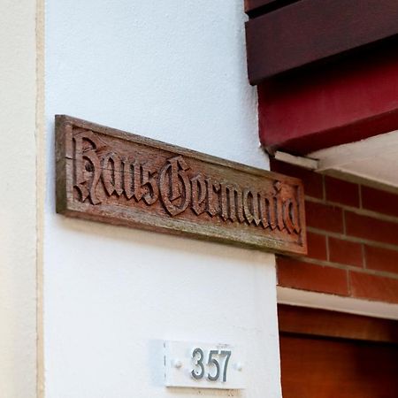 Апартаменты Haus Germania Хельголанд Экстерьер фото